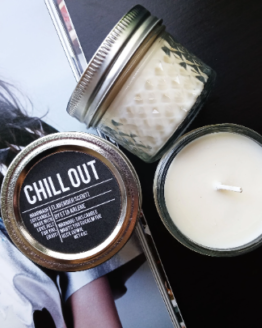 Chill Out candle by Etta Arlene