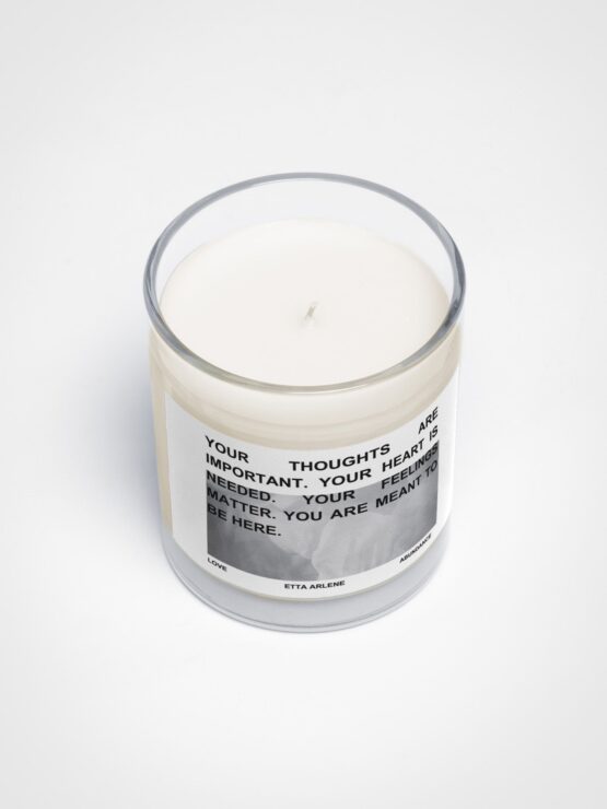 Love & Abundance Soy Wax Candle - Image 3