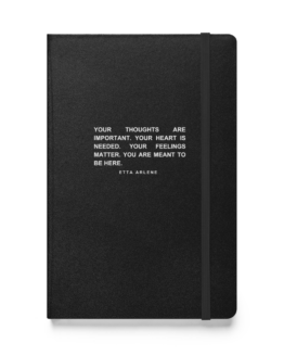 You Are Meant To Be Here Hardcover Journal