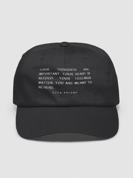 You Are Meant To Be Here Dad Hat